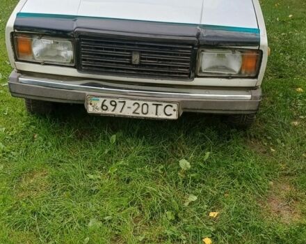 Белый ВАЗ 2107, объемом двигателя 1 л и пробегом 160 тыс. км за 403 $, фото 1 на Automoto.ua