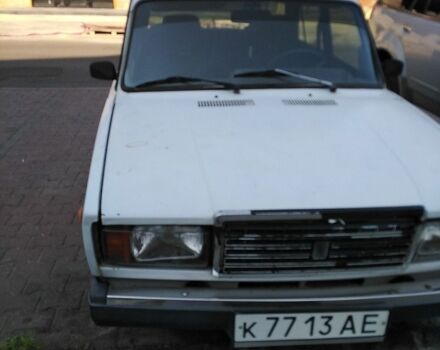 Белый ВАЗ 2107, объемом двигателя 1.6 л и пробегом 95 тыс. км за 590 $, фото 1 на Automoto.ua