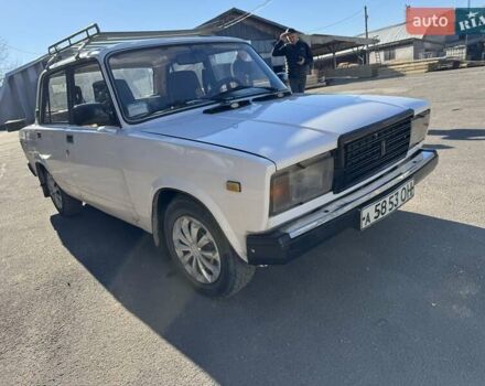 Белый ВАЗ 2107, объемом двигателя 0 л и пробегом 73 тыс. км за 1400 $, фото 1 на Automoto.ua