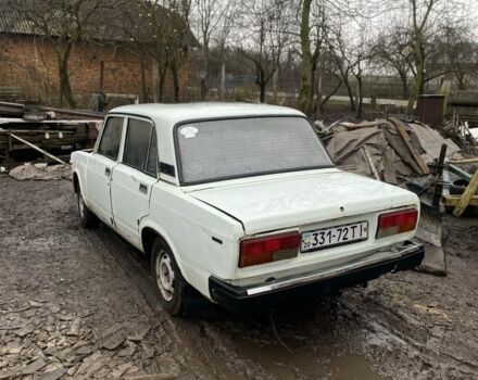 Белый ВАЗ 2107, объемом двигателя 1.5 л и пробегом 213 тыс. км за 550 $, фото 1 на Automoto.ua
