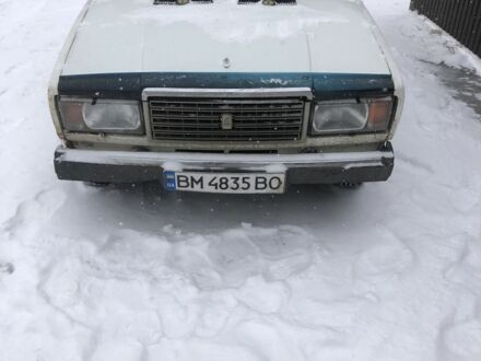 Білий ВАЗ 2107, об'ємом двигуна 1.5 л та пробігом 160 тис. км за 628 $, фото 1 на Automoto.ua