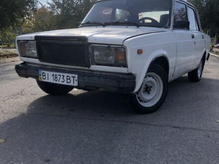 ВАЗ 2107 1992 в Кременчуге на Automoto.ua Белый ВАЗ 2107, объемом двигателя 1.5 л и пробегом 3 тыс. км за 410 $, фото 1 на Automoto.ua