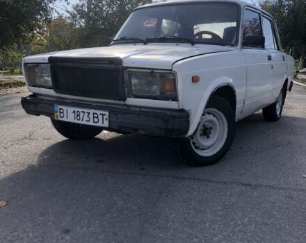 Белый ВАЗ 2107, объемом двигателя 1.5 л и пробегом 3 тыс. км за 410 $, фото 1 на Automoto.ua
