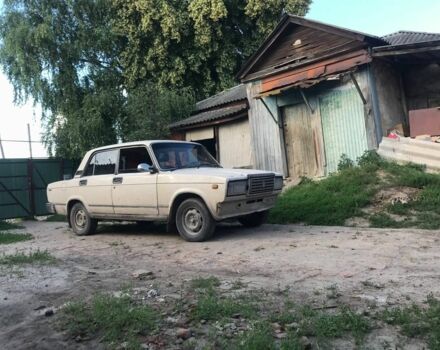 Белый ВАЗ 2107, объемом двигателя 1.5 л и пробегом 170 тыс. км за 766 $, фото 1 на Automoto.ua