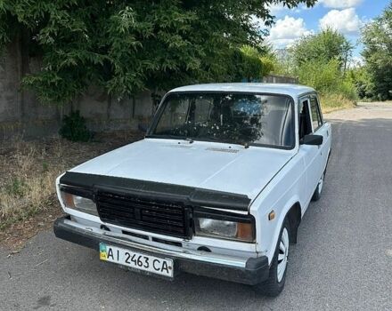 Белый ВАЗ 2107, объемом двигателя 1.6 л и пробегом 100 тыс. км за 450 $, фото 1 на Automoto.ua