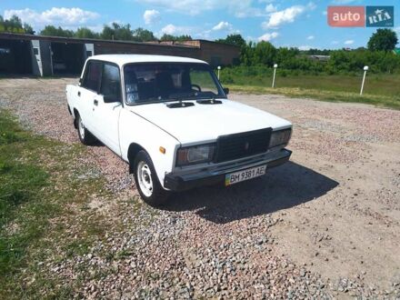 ВАЗ 2107 1993 в Ромнах на Automoto.ua Белый ВАЗ 2107, объемом двигателя 1.6 л и пробегом 130 тыс. км за 850 $, фото 1 на Automoto.ua