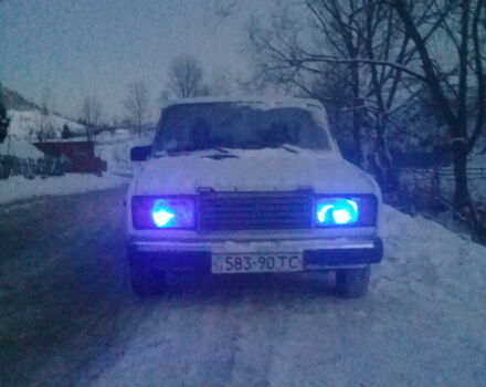 Белый ВАЗ 2107, объемом двигателя 1.6 л и пробегом 40 тыс. км за 850 $, фото 1 на Automoto.ua