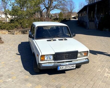 Білий ВАЗ 2107, об'ємом двигуна 1.6 л та пробігом 56 тис. км за 850 $, фото 1 на Automoto.ua