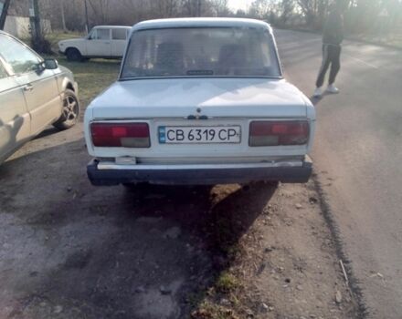 Белый ВАЗ 2107, объемом двигателя 1 л и пробегом 72 тыс. км за 639 $, фото 1 на Automoto.ua