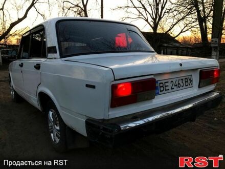 Белый ВАЗ 2107, объемом двигателя 1.3 л и пробегом 293 тыс. км за 450 $, фото 1 на Automoto.ua