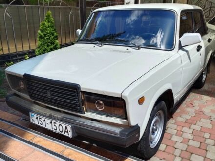 Белый ВАЗ 2107, объемом двигателя 1.5 л и пробегом 1 тыс. км за 950 $, фото 1 на Automoto.ua