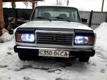 Білий ВАЗ 2107, об'ємом двигуна 1.3 л та пробігом 1 тис. км за 861 $, фото 1 на Automoto.ua