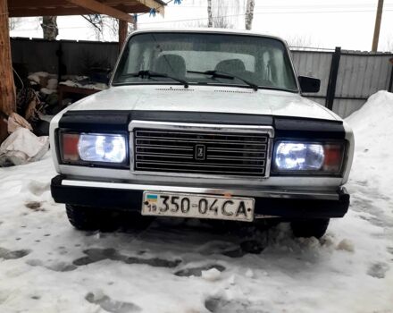 Белый ВАЗ 2107, объемом двигателя 1.3 л и пробегом 1 тыс. км за 859 $, фото 1 на Automoto.ua