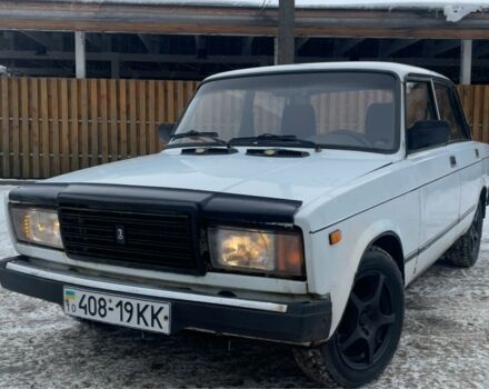 Белый ВАЗ 2107, объемом двигателя 1.5 л и пробегом 333 тыс. км за 779 $, фото 1 на Automoto.ua