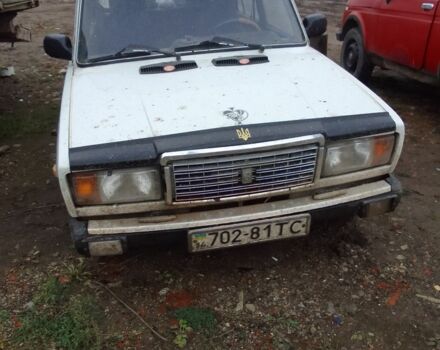 Белый ВАЗ 2107, объемом двигателя 0 л и пробегом 1000 тыс. км за 403 $, фото 1 на Automoto.ua