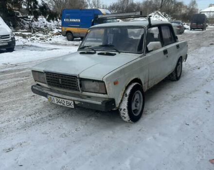 Білий ВАЗ 2107, об'ємом двигуна 1.7 л та пробігом 270 тис. км за 1200 $, фото 1 на Automoto.ua