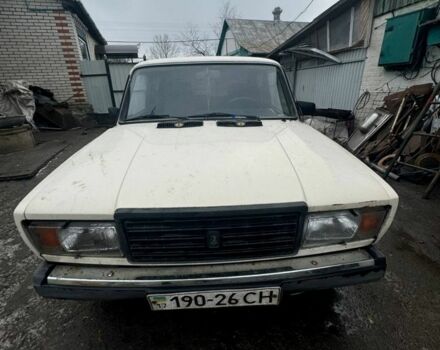 Белый ВАЗ 2107, объемом двигателя 0 л и пробегом 10 тыс. км за 500 $, фото 1 на Automoto.ua