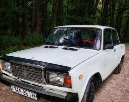 Белый ВАЗ 2107, объемом двигателя 1.5 л и пробегом 80 тыс. км за 1229 $, фото 1 на Automoto.ua