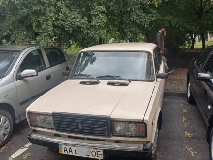 Белый ВАЗ 2107, объемом двигателя 1.5 л и пробегом 59 тыс. км за 1485 $, фото 1 на Automoto.ua
