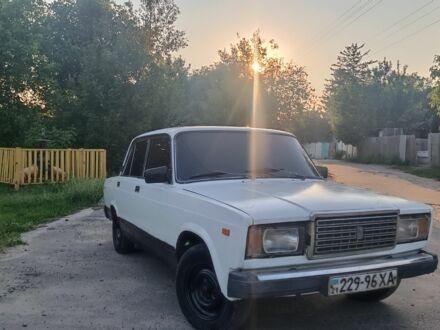 Белый ВАЗ 2107, объемом двигателя 1.5 л и пробегом 157 тыс. км за 482 $, фото 1 на Automoto.ua