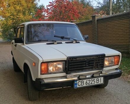 Белый ВАЗ 2107, объемом двигателя 1.5 л и пробегом 55 тыс. км за 658 $, фото 1 на Automoto.ua
