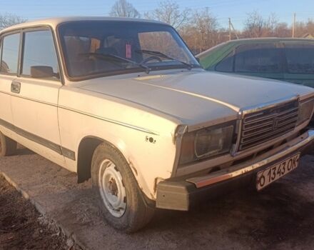 Белый ВАЗ 2107, объемом двигателя 0 л и пробегом 100 тыс. км за 340 $, фото 1 на Automoto.ua