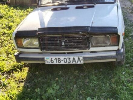 Белый ВАЗ 2107, объемом двигателя 1.5 л и пробегом 3 тыс. км за 480 $, фото 1 на Automoto.ua