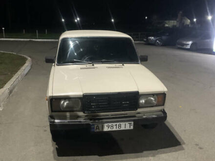 Белый ВАЗ 2107, объемом двигателя 1.7 л и пробегом 111 тыс. км за 900 $, фото 1 на Automoto.ua