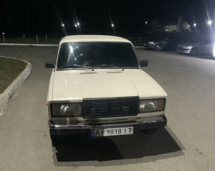 Белый ВАЗ 2107, объемом двигателя 1.7 л и пробегом 111 тыс. км за 900 $, фото 1 на Automoto.ua