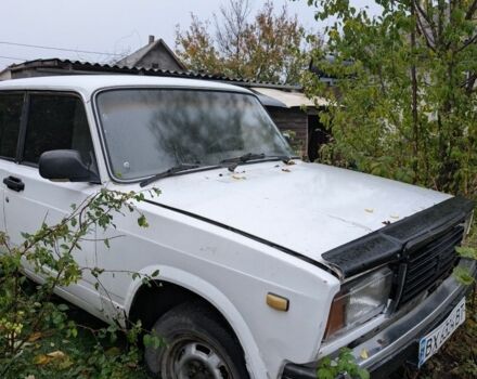 Белый ВАЗ 2107, объемом двигателя 1.5 л и пробегом 150 тыс. км за 156 $, фото 1 на Automoto.ua
