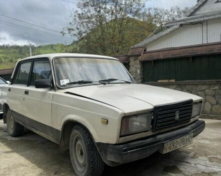 Белый ВАЗ 2107, объемом двигателя 1.7 л и пробегом 70 тыс. км за 700 $, фото 1 на Automoto.ua