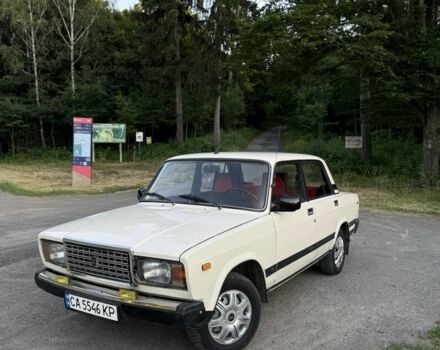 Белый ВАЗ 2107, объемом двигателя 1.5 л и пробегом 90 тыс. км за 900 $, фото 1 на Automoto.ua