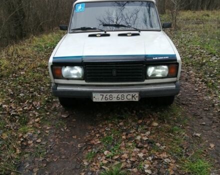 Белый ВАЗ 2107, объемом двигателя 0 л и пробегом 100 тыс. км за 876 $, фото 1 на Automoto.ua