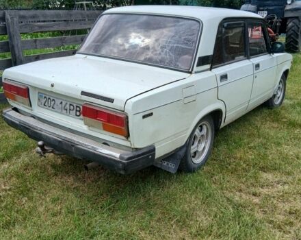Белый ВАЗ 2107, объемом двигателя 0 л и пробегом 10 тыс. км за 225 $, фото 1 на Automoto.ua