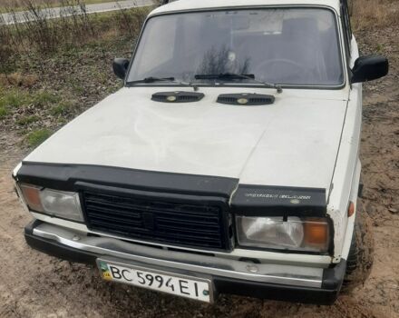 Белый ВАЗ 2107, объемом двигателя 1.5 л и пробегом 74 тыс. км за 750 $, фото 1 на Automoto.ua