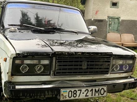 Белый ВАЗ 2107, объемом двигателя 1.5 л и пробегом 150 тыс. км за 450 $, фото 1 на Automoto.ua