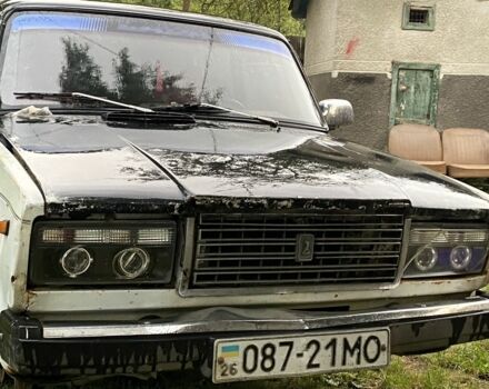 Белый ВАЗ 2107, объемом двигателя 1.5 л и пробегом 2 тыс. км за 350 $, фото 1 на Automoto.ua