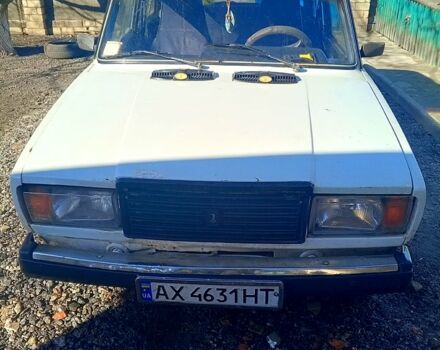 Белый ВАЗ 2107, объемом двигателя 1.6 л и пробегом 222 тыс. км за 800 $, фото 1 на Automoto.ua