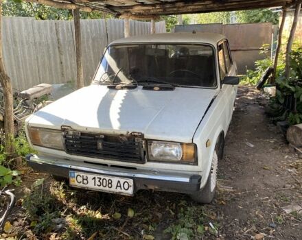 Белый ВАЗ 2107, объемом двигателя 1.3 л и пробегом 228 тыс. км за 194 $, фото 1 на Automoto.ua