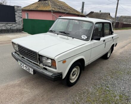 Белый ВАЗ 2107, объемом двигателя 1.5 л и пробегом 50 тыс. км за 1450 $, фото 1 на Automoto.ua