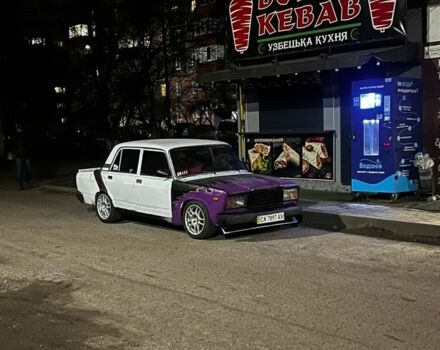 Белый ВАЗ 2107, объемом двигателя 1.8 л и пробегом 111 тыс. км за 850 $, фото 1 на Automoto.ua