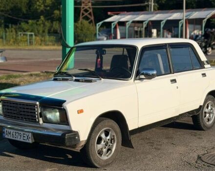 Белый ВАЗ 2107, объемом двигателя 1.5 л и пробегом 111 тыс. км за 1121 $, фото 1 на Automoto.ua