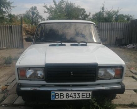 Белый ВАЗ 2107, объемом двигателя 1.5 л и пробегом 9 тыс. км за 1387 $, фото 1 на Automoto.ua