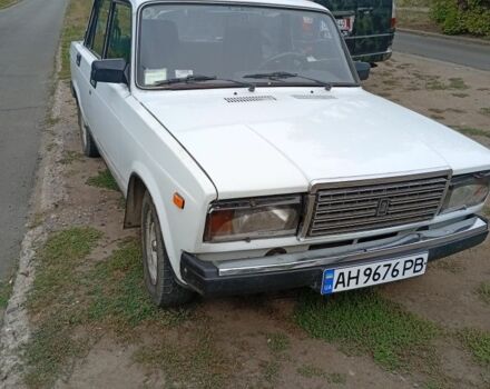 Білий ВАЗ 2107, об'ємом двигуна 1.5 л та пробігом 70 тис. км за 995 $, фото 1 на Automoto.ua