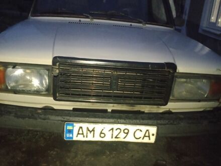 Білий ВАЗ 2107, об'ємом двигуна 1.5 л та пробігом 99 тис. км за 672 $, фото 1 на Automoto.ua