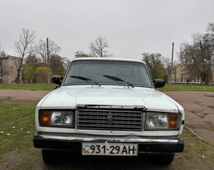 Белый ВАЗ 2107, объемом двигателя 1.5 л и пробегом 365 тыс. км за 501 $, фото 1 на Automoto.ua
