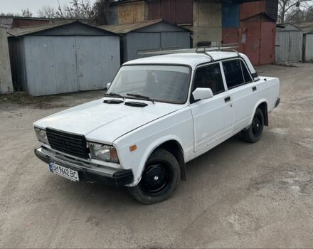 Белый ВАЗ 2107, объемом двигателя 0 л и пробегом 200 тыс. км за 850 $, фото 1 на Automoto.ua