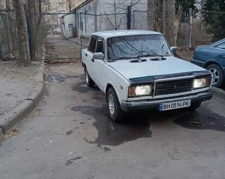 Белый ВАЗ 2107, объемом двигателя 1.45 л и пробегом 238 тыс. км за 1000 $, фото 1 на Automoto.ua