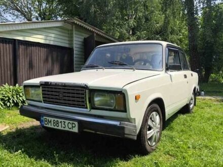 Белый ВАЗ 2107, объемом двигателя 1.45 л и пробегом 60 тыс. км за 1000 $, фото 1 на Automoto.ua