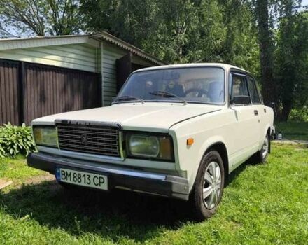 Белый ВАЗ 2107, объемом двигателя 1.45 л и пробегом 60 тыс. км за 1000 $, фото 1 на Automoto.ua